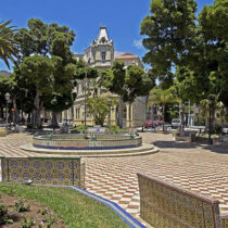 Plaza de Julio en Santa Cruz de Tenerife